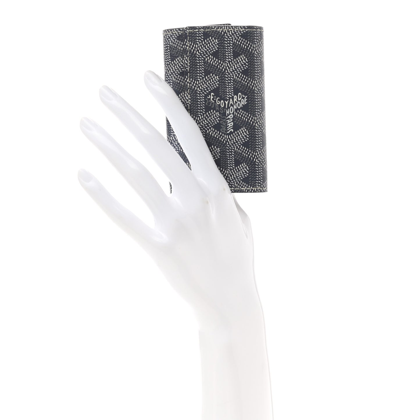 Goyardine Saint Michel 6 Key Holder Grey