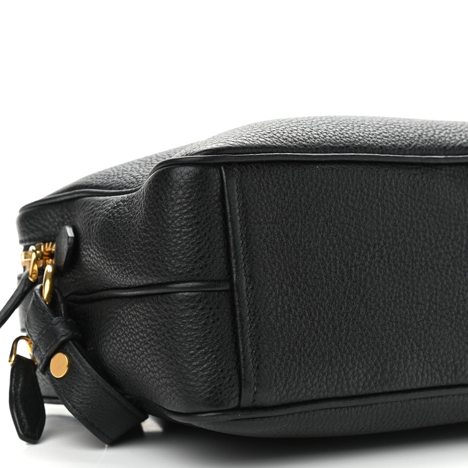 Prada Vitello Phenix Camera Bag Black 10 of 11