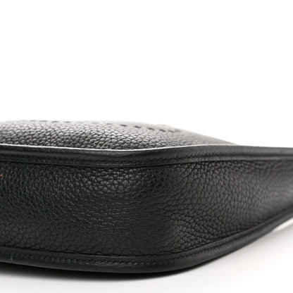 Hermes Taurillon Clemence Evelyne TPM Black 10 of 12