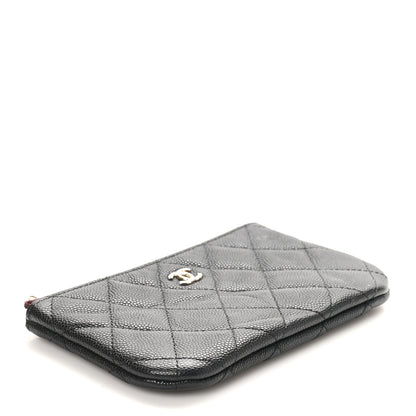 Chanel Caviar Quilted Small Cosmetic Case Black 4 of 9