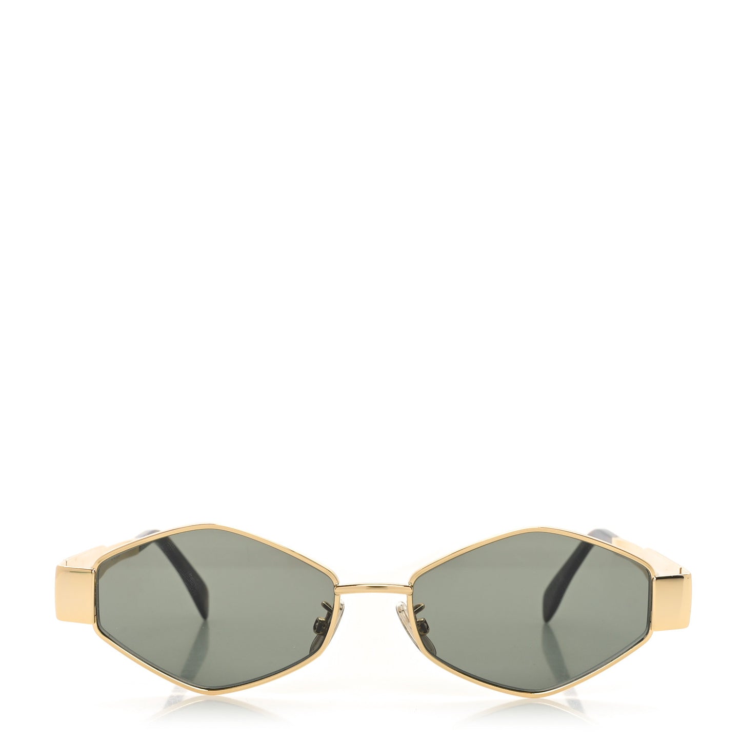 Metal Triomphe 02 Sunglasses CL40254U Gold Green