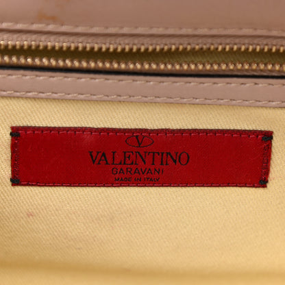 Valentino Garavani Vitello Small Glam Lock Rockstud Flap Poudre 6 of 14