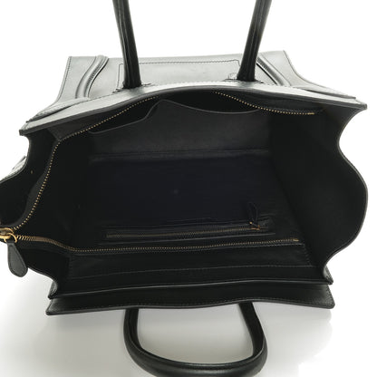 Celine Smooth Calfskin Mini Luggage Black 5 of 6