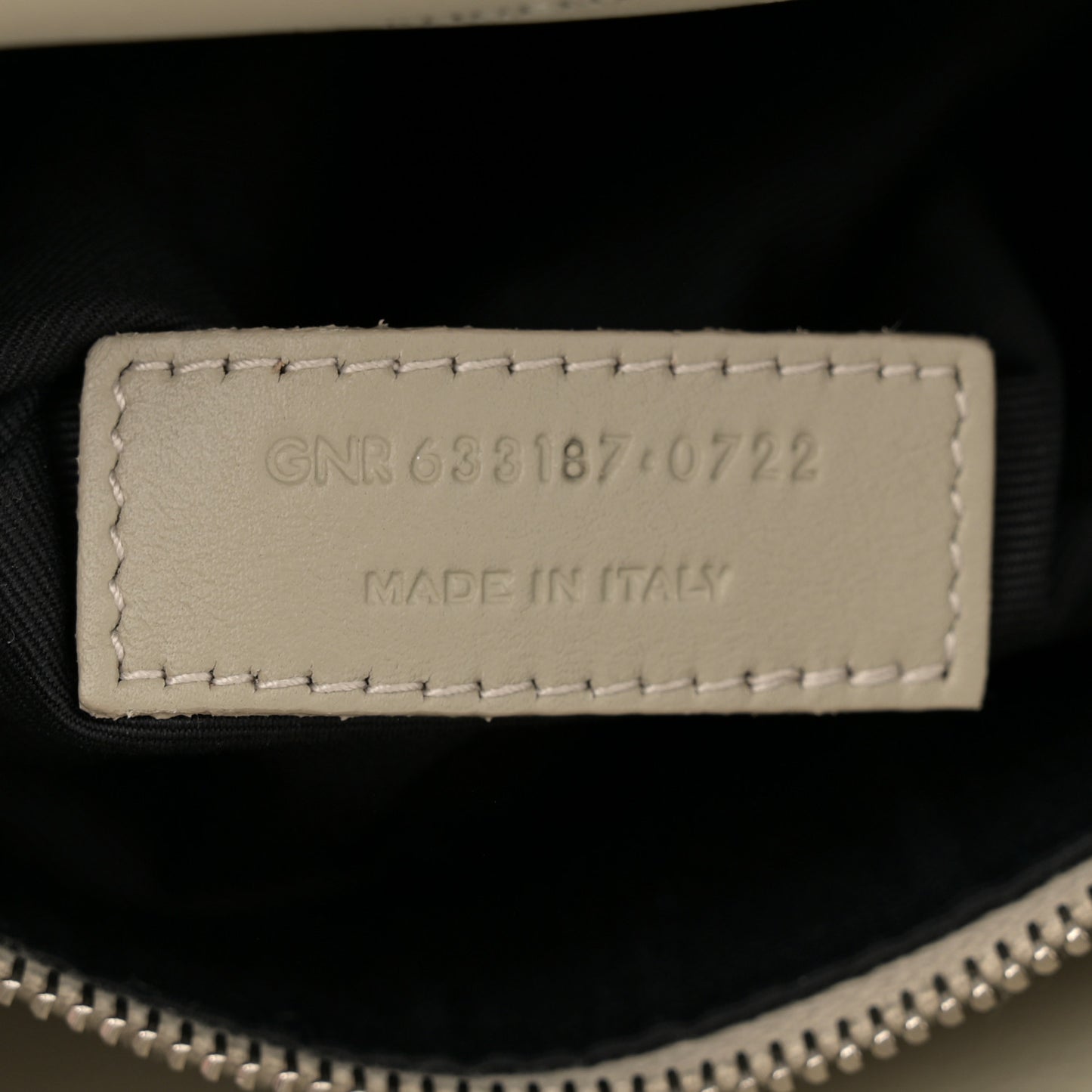 Calfskin Shearling Monogram Medium Niki Chain Satchel Grey