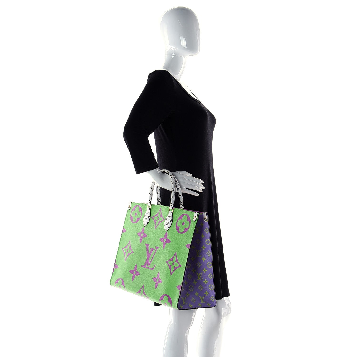 Louis Vuitton Monogram Giant Onthego GM Pink Lilac 11 of 12