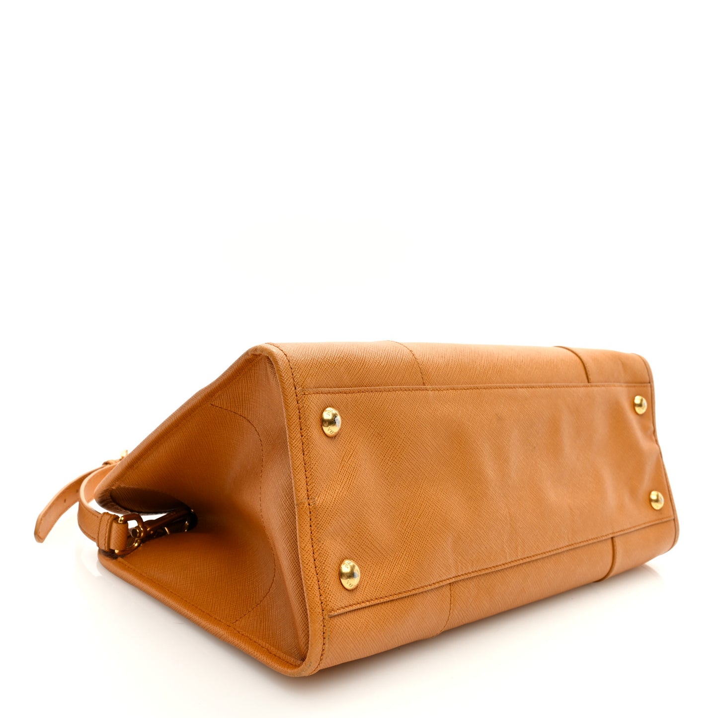 Saffiano Top Handle Bag Orange