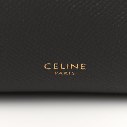Celine Grained Calfskin Nano Belt Bag Grey 6 of 9