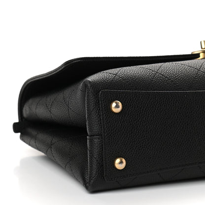 Chanel Caviar Stitched Large Flap Black 8 of 9