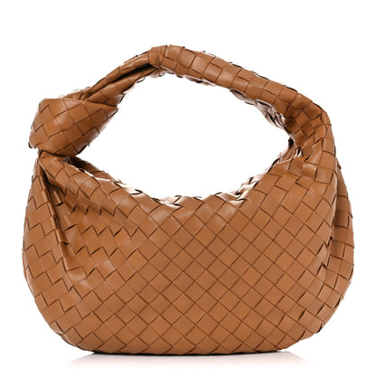 Bottega Veneta Nappa Intrecciato Teen Jodie Hobo Caramel 1 of 11