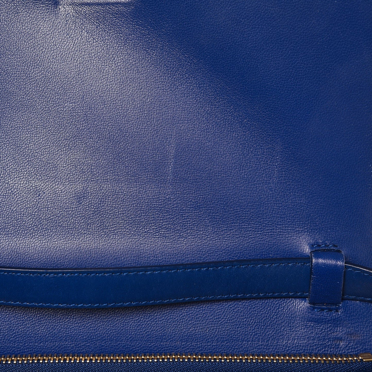 Box Calfskin Medium Classic Box Flap Bag Indigo