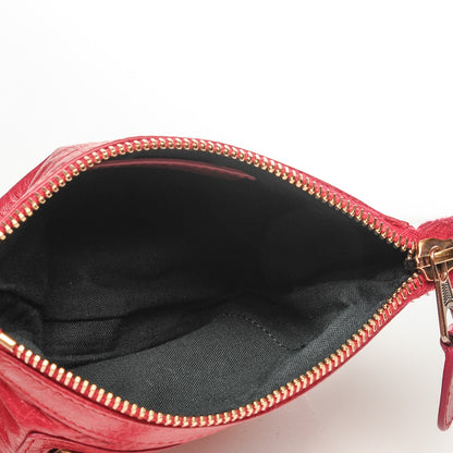 Balenciaga Agneau Giant 12 Silver Hardware M Porte-Monnaie Coin Purse Rose Thulian 5 of 7