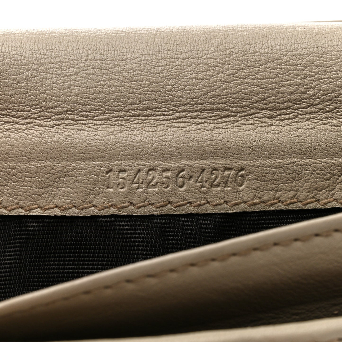 Guccissima Abbey Continental Wallet Beige
