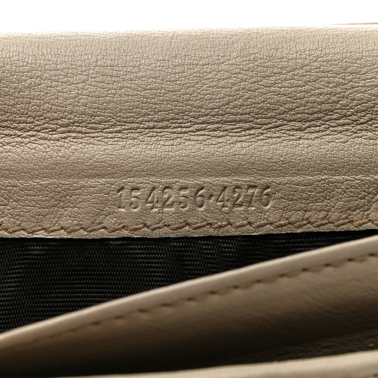 Gucci Guccissima Abbey Continental Wallet Beige 7 of 10