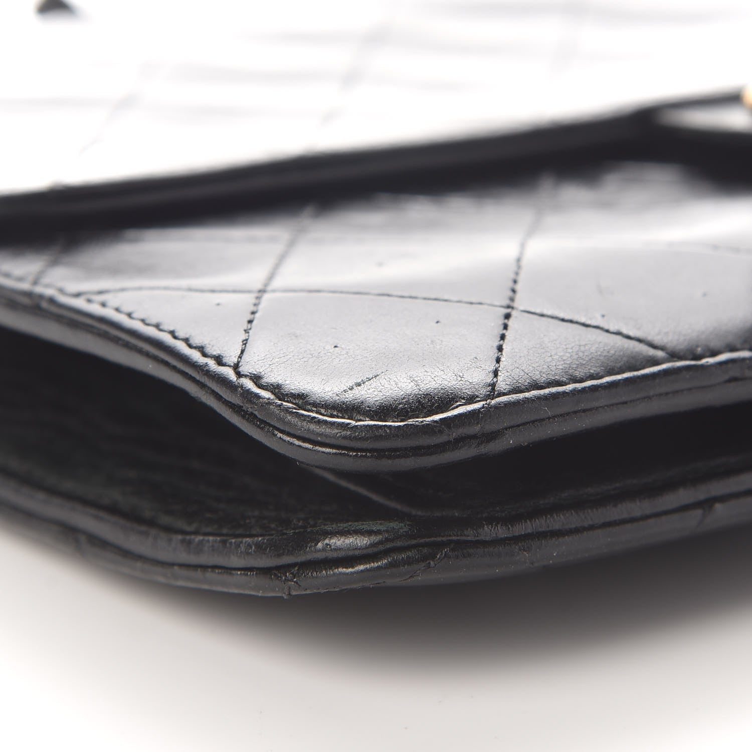 Chanel Lambskin Quilted Small Single Flap Black 7 of 10
