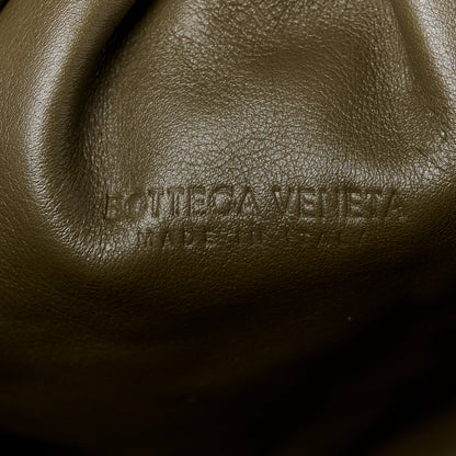 Bottega Veneta Smooth Butter Calf The Pouch Oversized Clutch Kaki Fondent 5 of 12