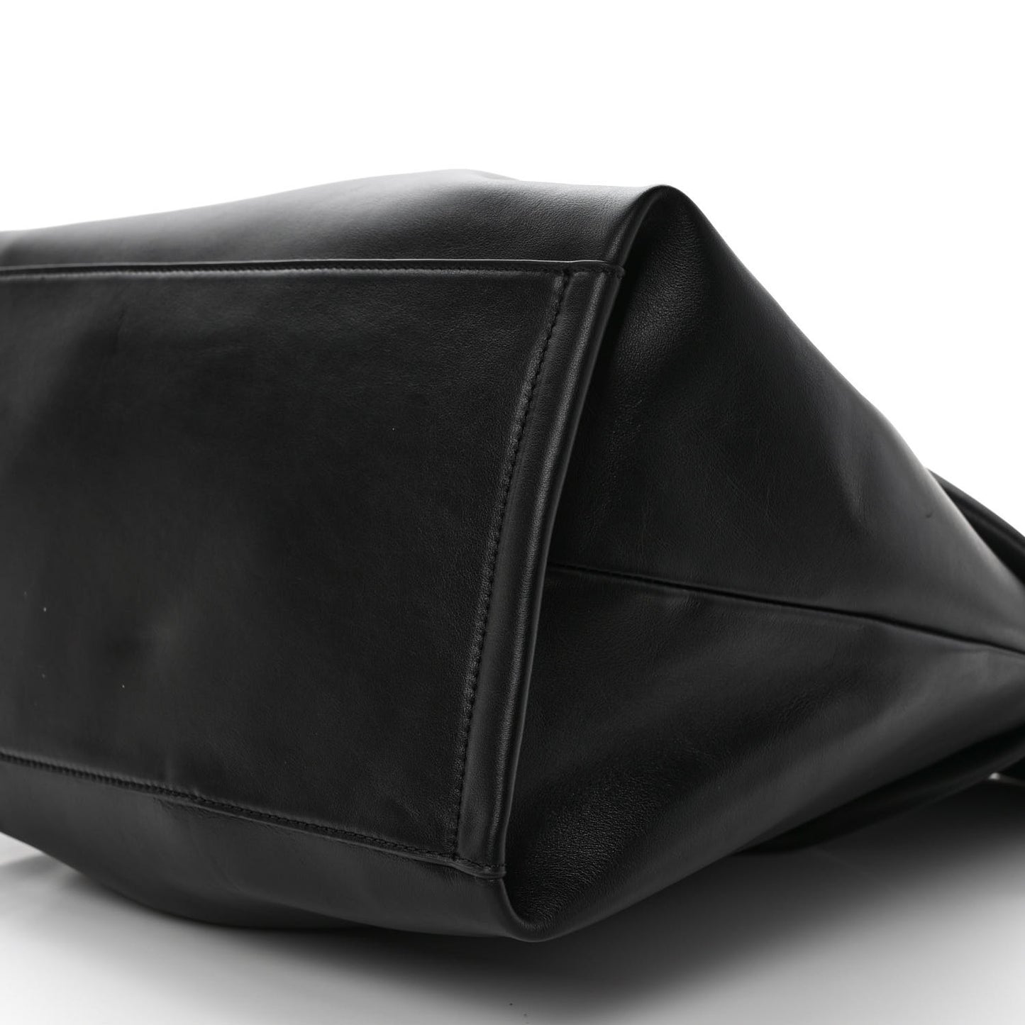 Calfskin Judy East West Tote Black