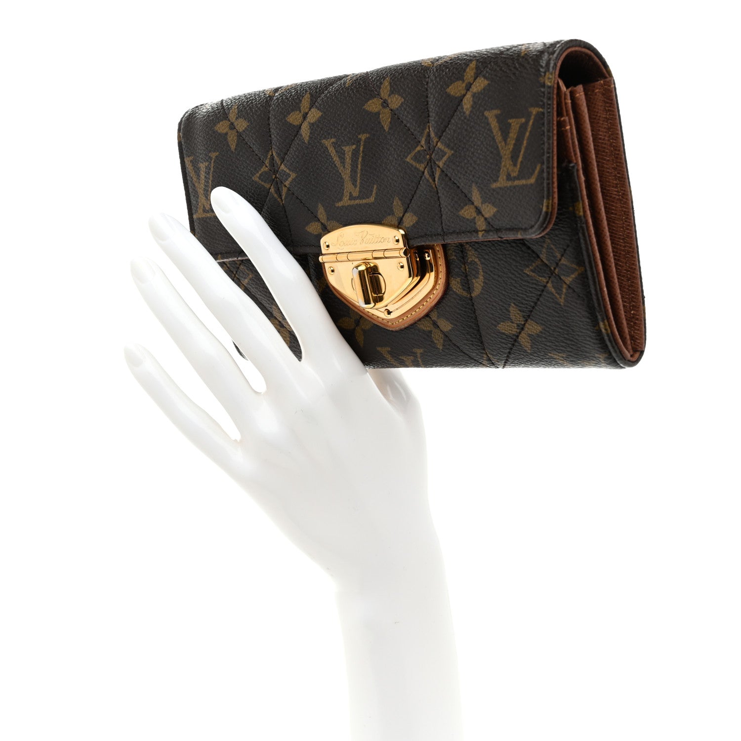 Louis Vuitton Monogram Etoile Sarah Wallet 2 of 9