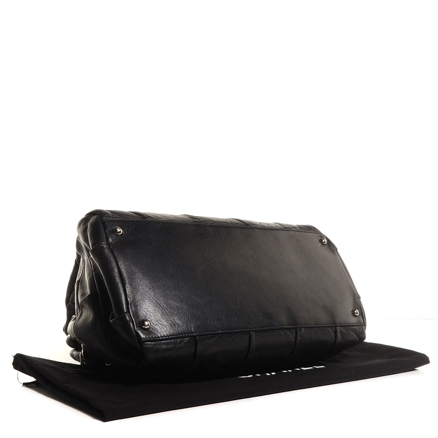 Lambskin Igloo Shoulder Bag Black