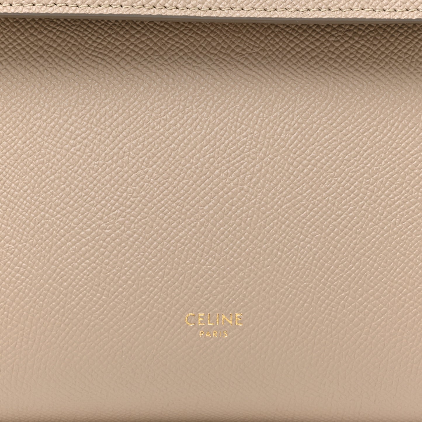 Grained Calfskin Micro Belt Bag Light Taupe