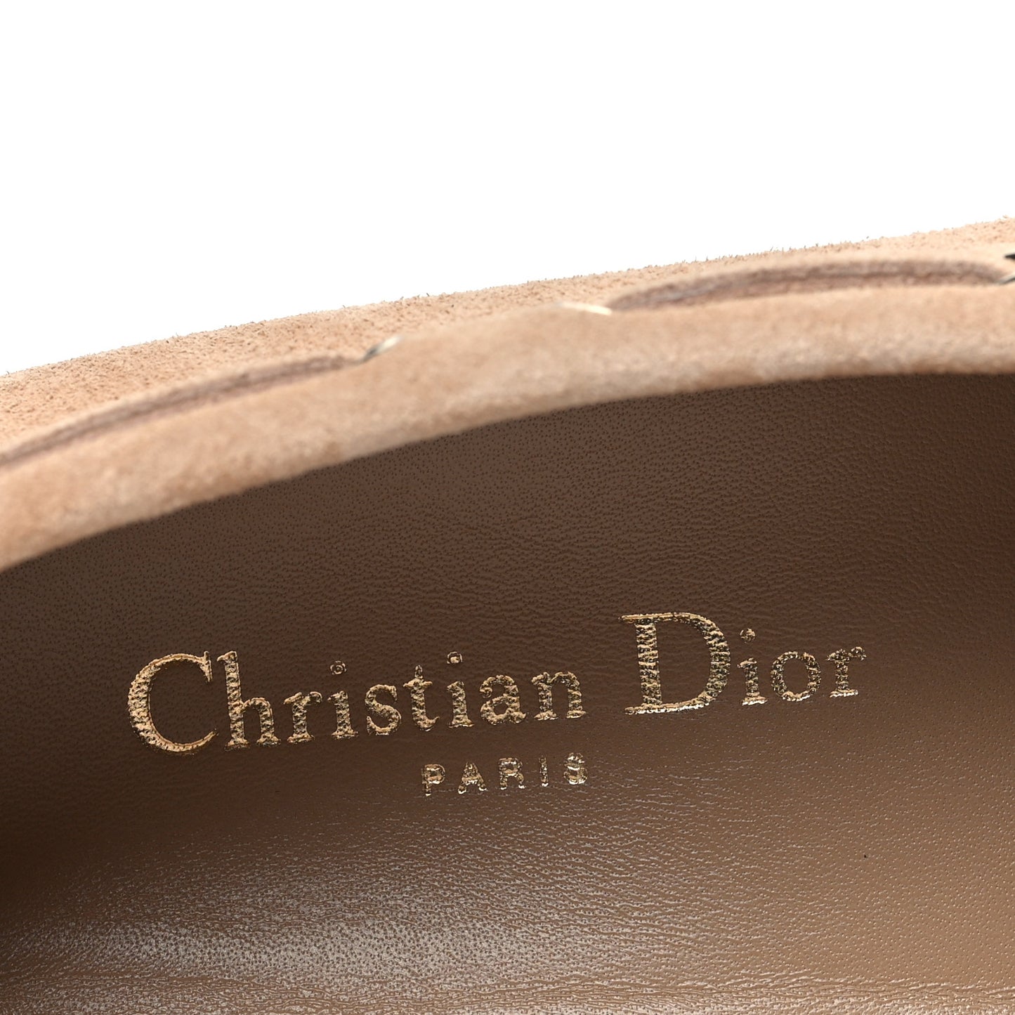 Suede Miss Dior Street Loafers 36 Chair