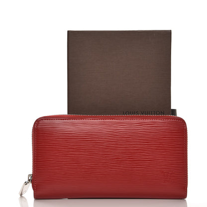 Louis Vuitton Epi Zippy Wallet Carmine 8 of 8