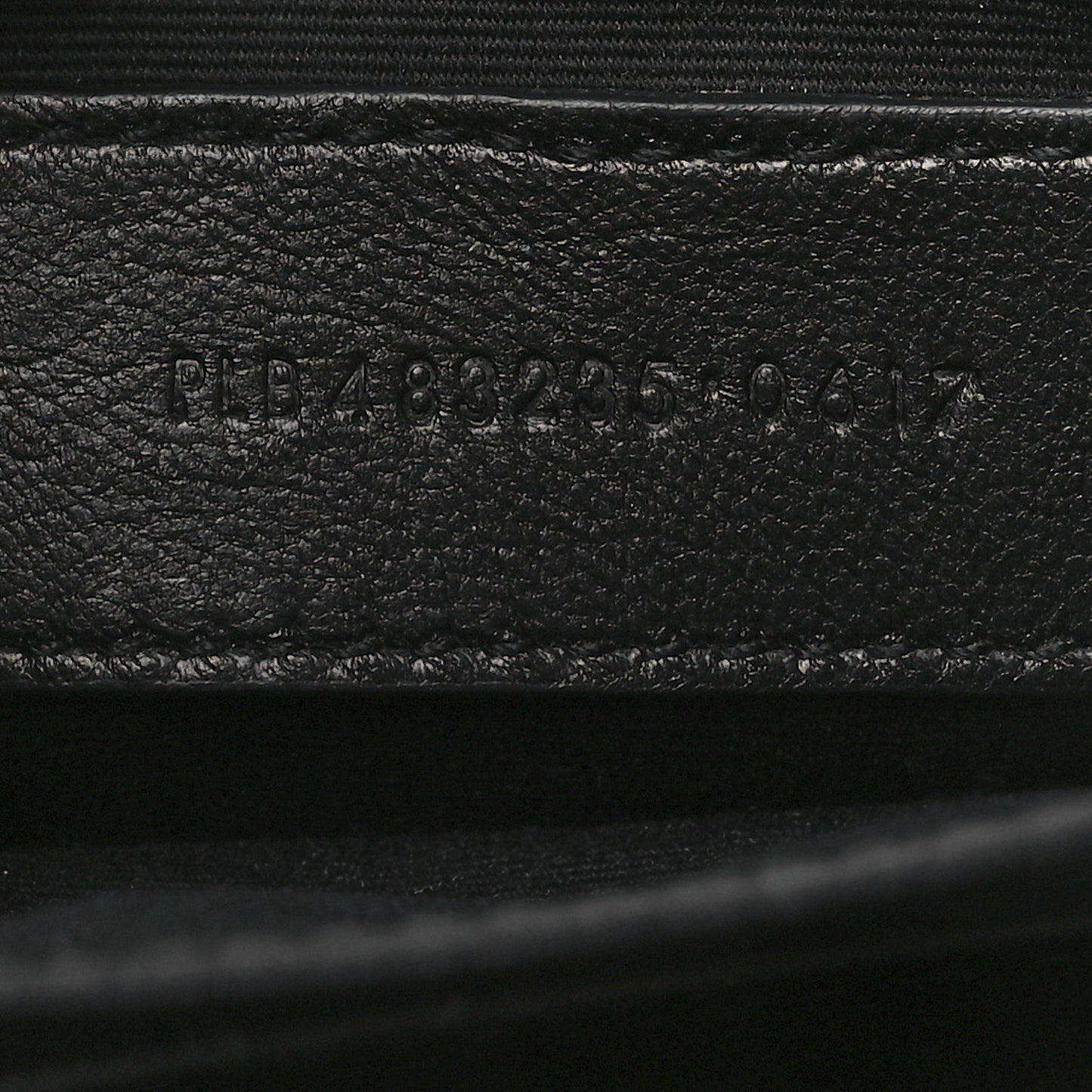 Calfskin Y Quilted Monogram Loulou Flap Bag Black