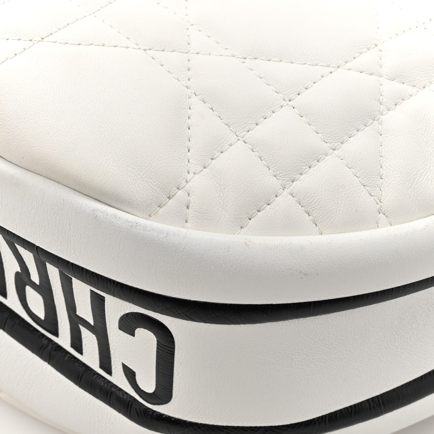 Christian Dior Lambskin Cannage Medium Dior Vibe Hobo Bag White 13 of 13