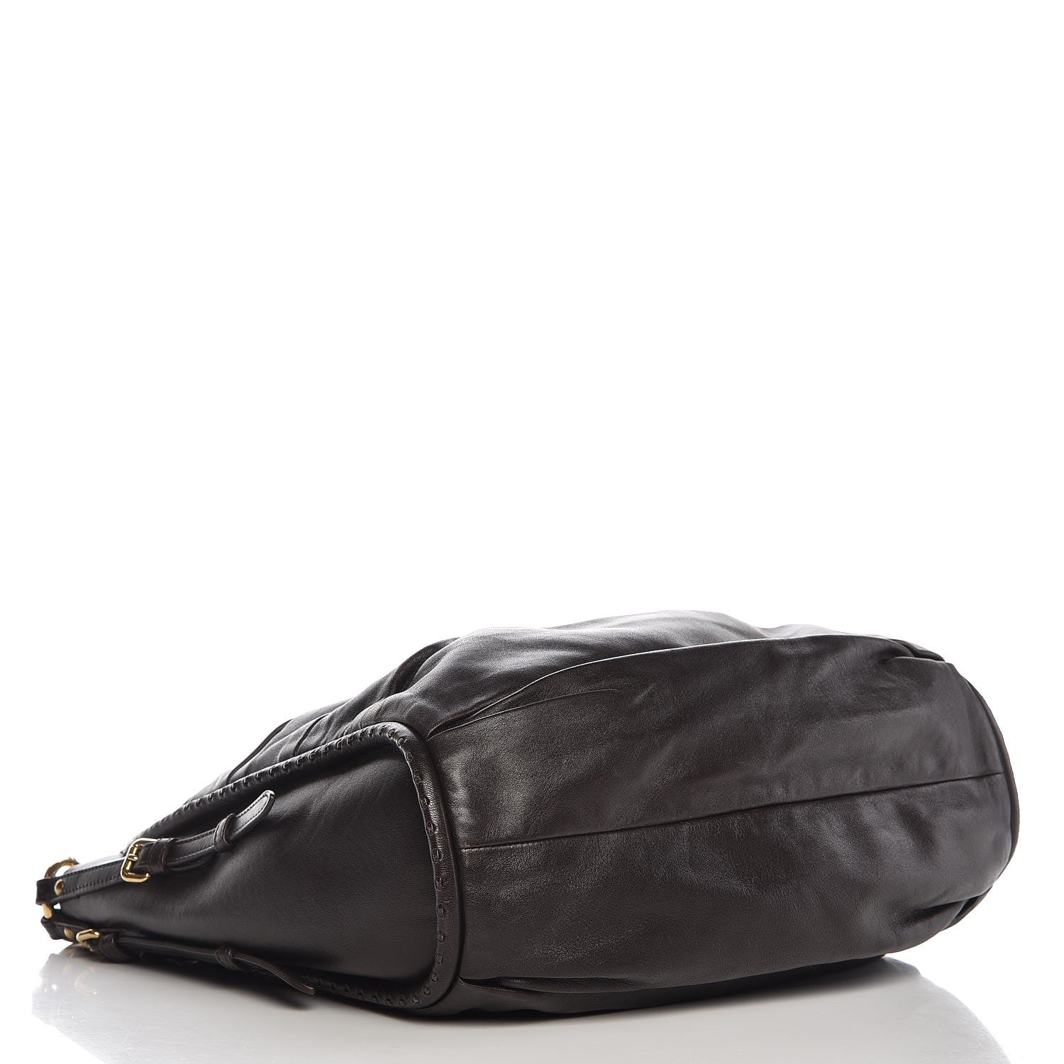 Christian Dior Lambskin Medium Libertine Hobo Brown 4 of 14
