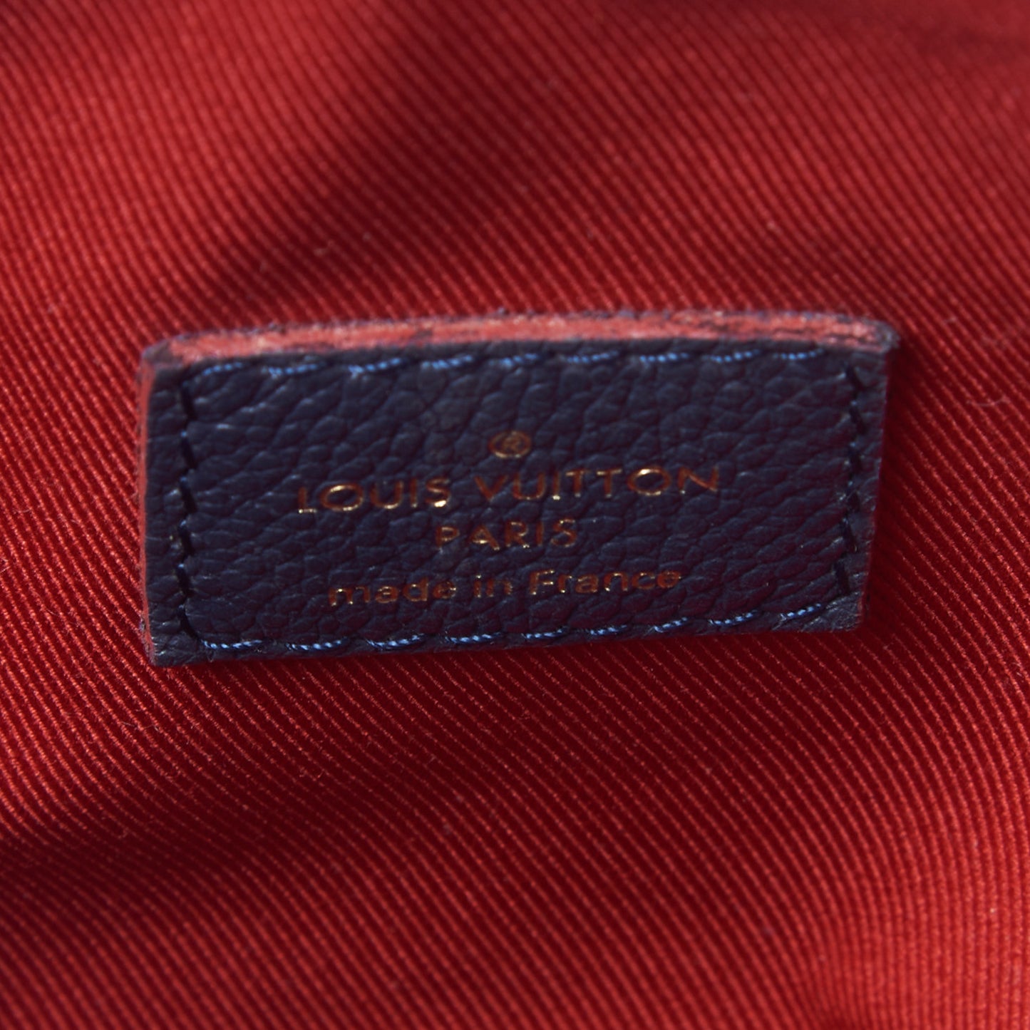 Empreinte Ponthieu PM Marine Rouge