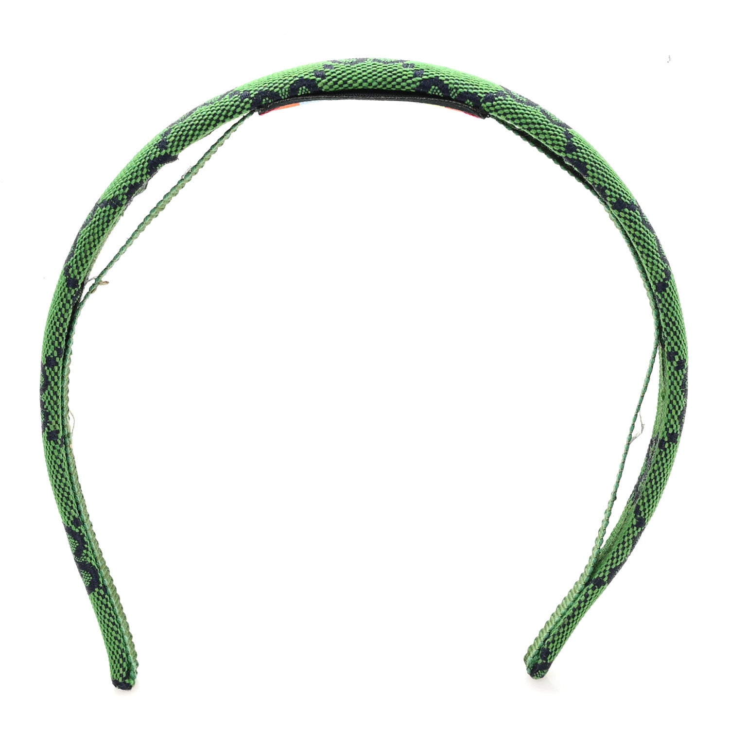 Gucci Monogram Multicolor Headband M Green Blue 3 of 7