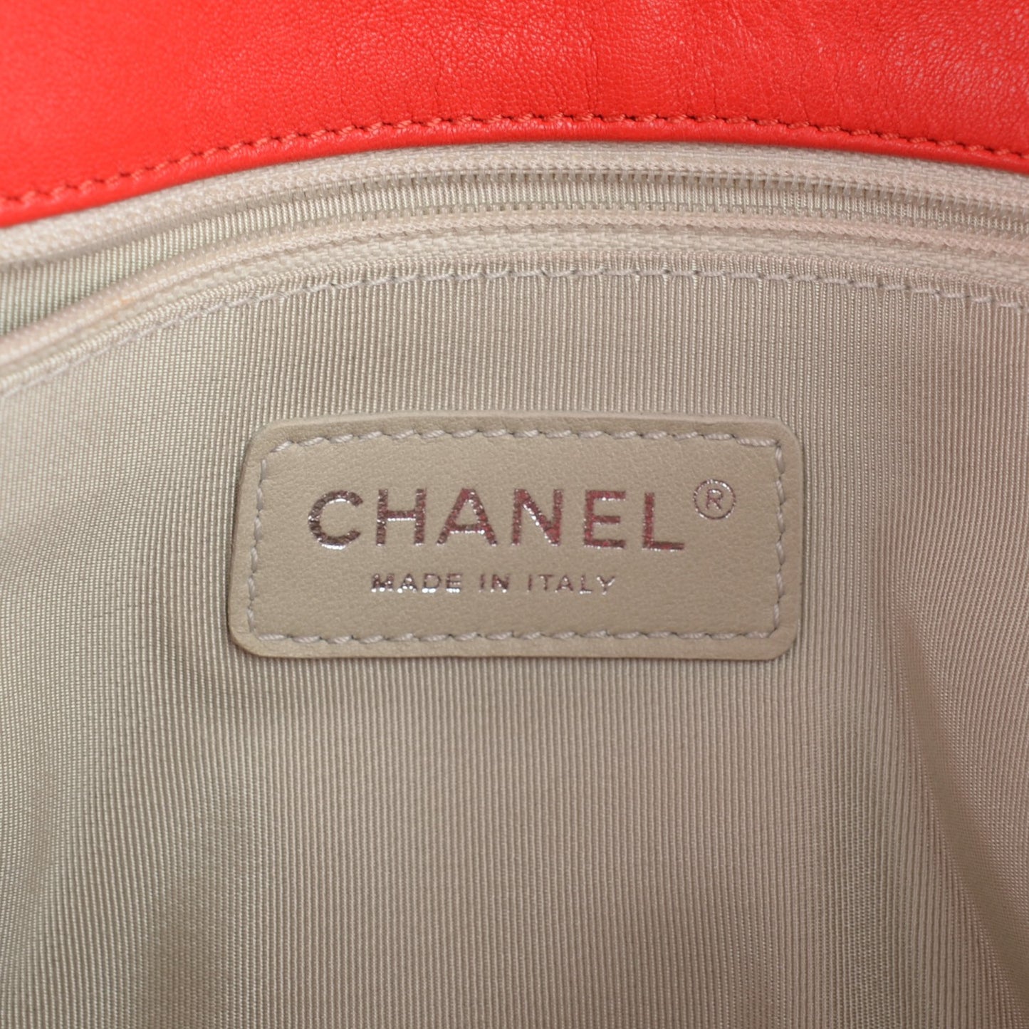 Washed Lambskin Quilted Maxi Chain Around Flap Red