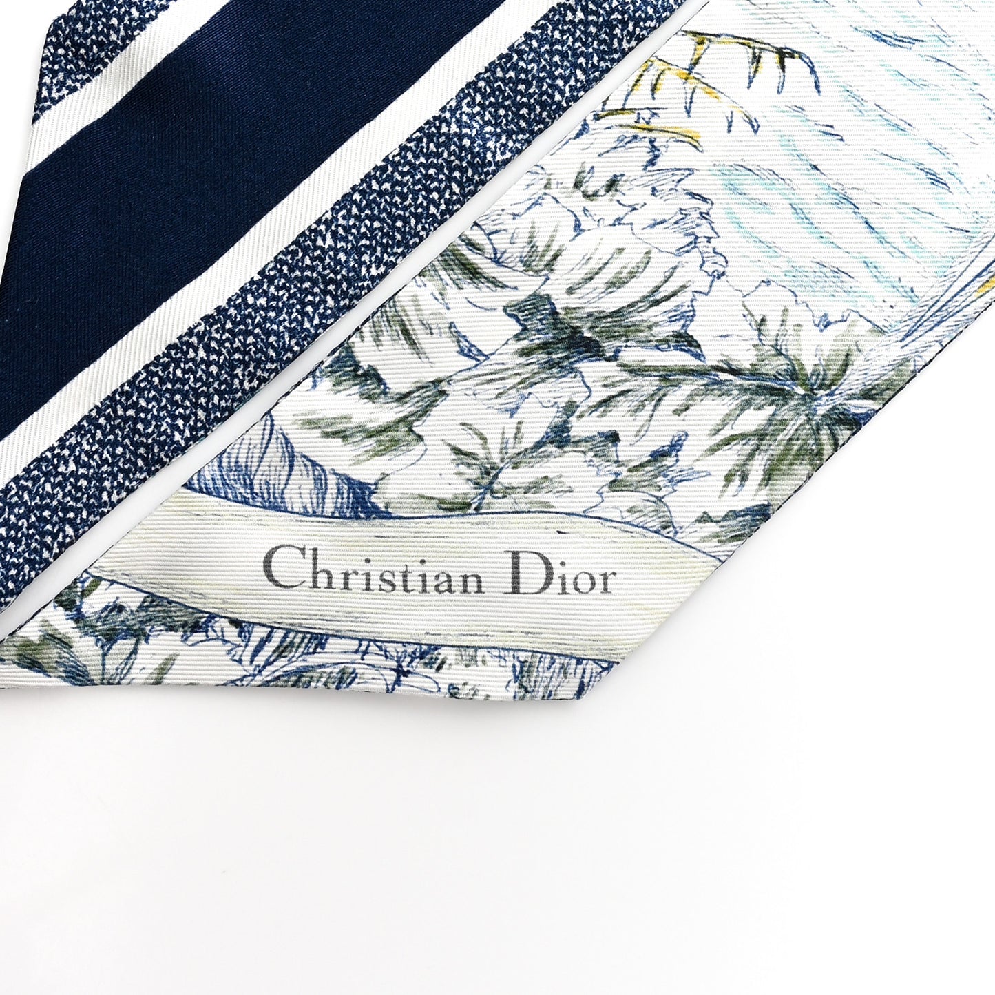 Silk Rêve d'infini Mitzah Scarf Blue