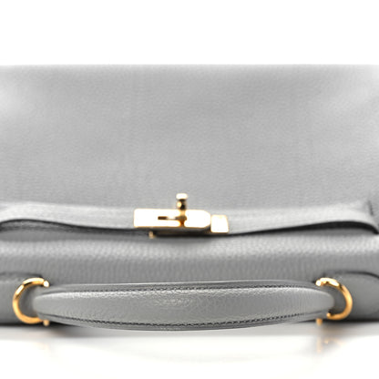 Hermes Togo Kelly Retourne 25 Gris Mouette 15 of 38