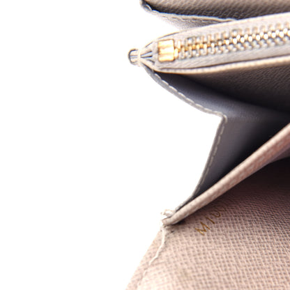 Louis Vuitton Monogram Dentelle Sarah Wallet Silver 7 of 11