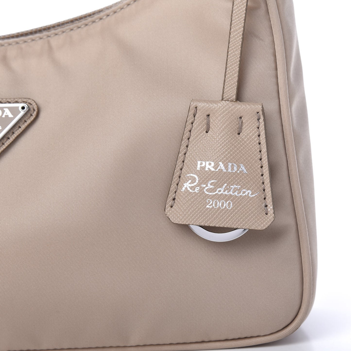 Tessuto Nylon Mini Re-Edition 2000 Bag Cammeo