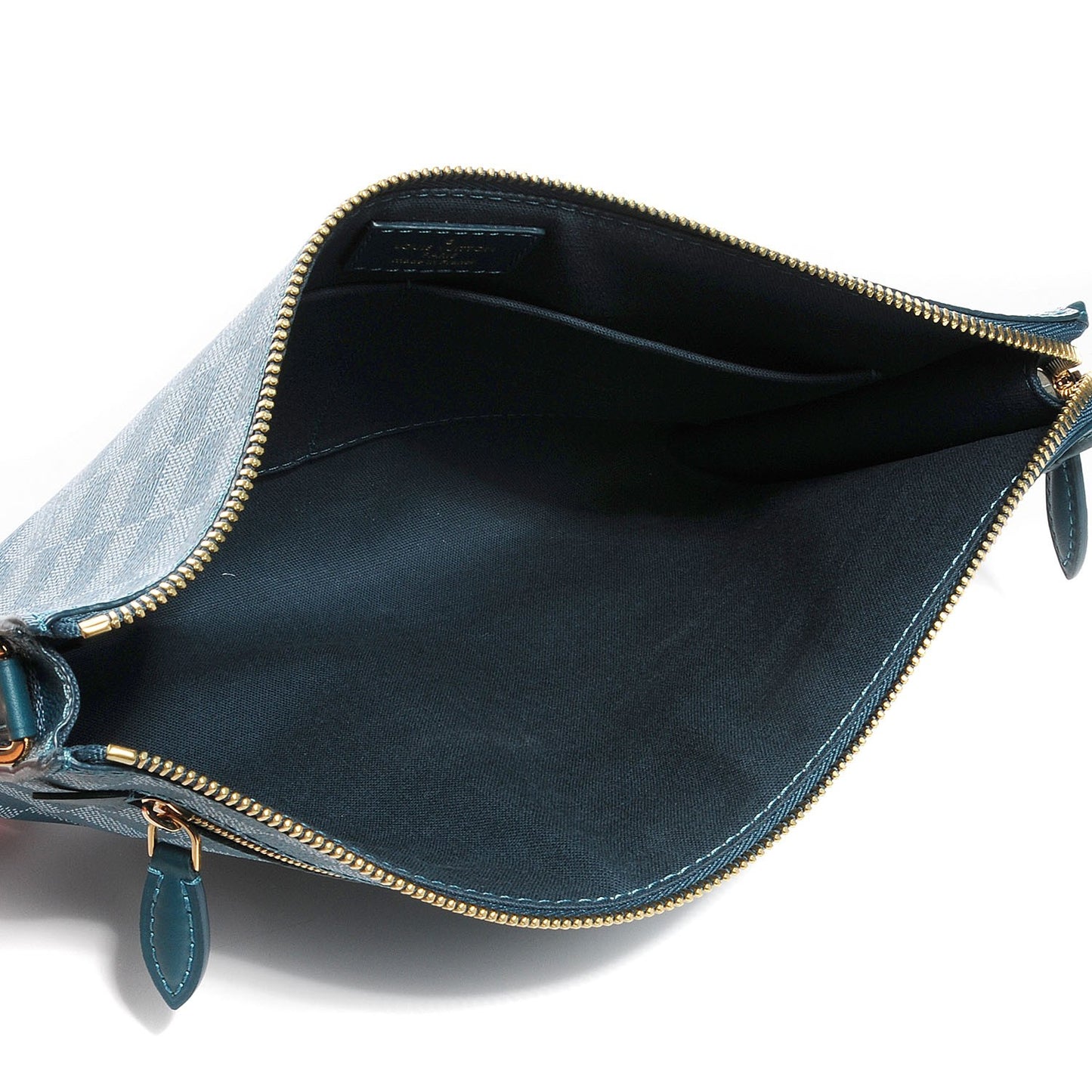 Damier Couleurs Modul Shoulder Bag Cyan
