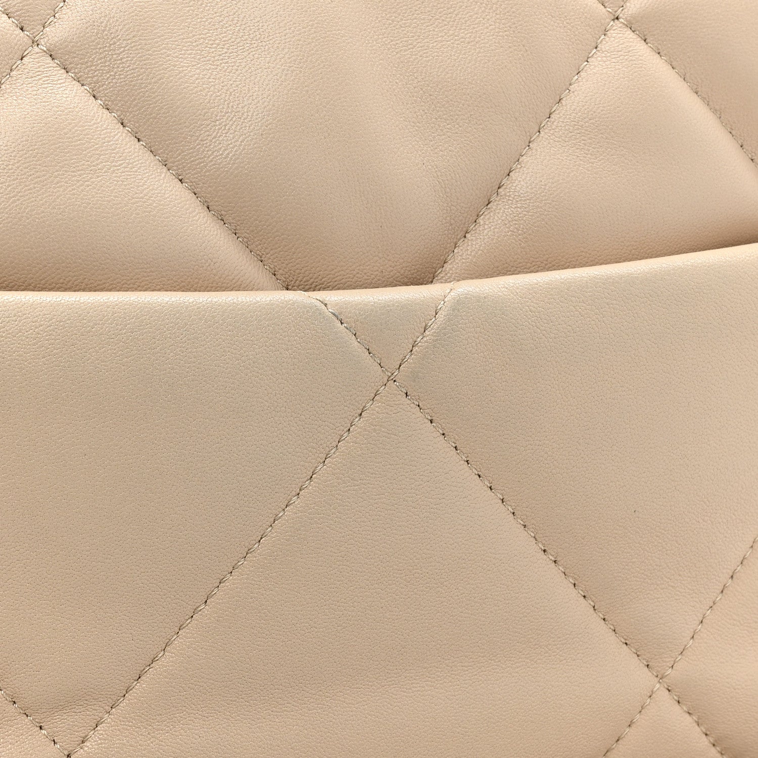 Chanel Lambskin Quilted Medium Chanel 19 Flap Beige 11 of 14