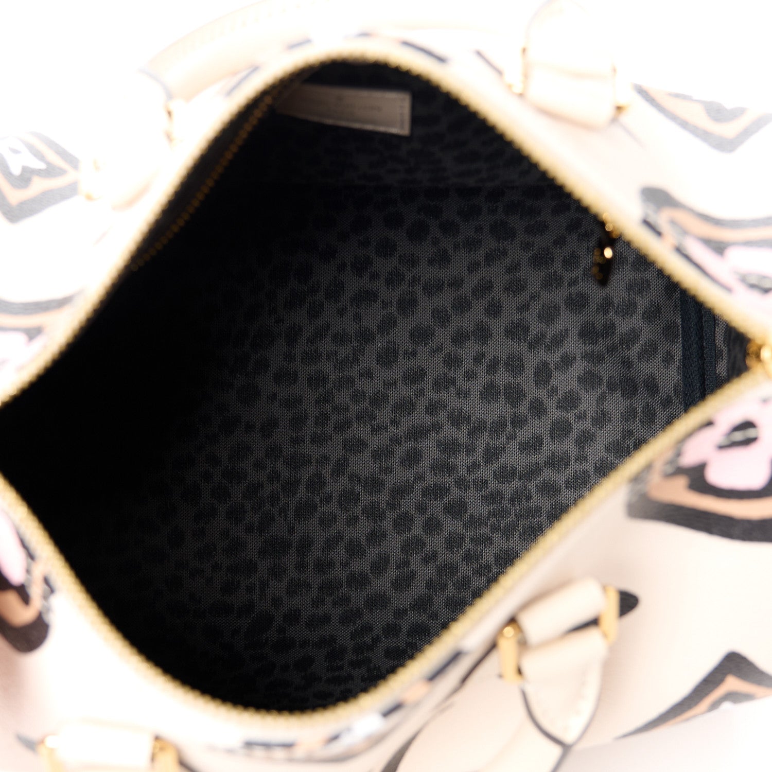 Louis Vuitton Monogram Giant Wild At Heart Speedy Bandouliere 25 Creme 5 of 11