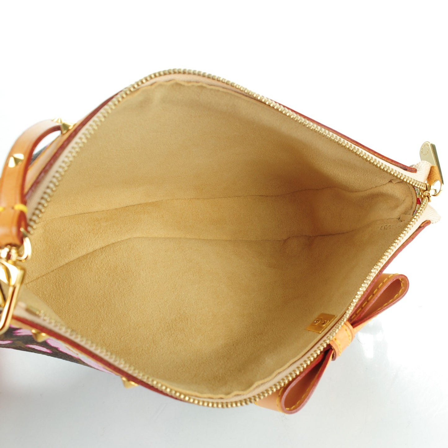 Monogram Cherry Blossom Pochette Accessories Brown