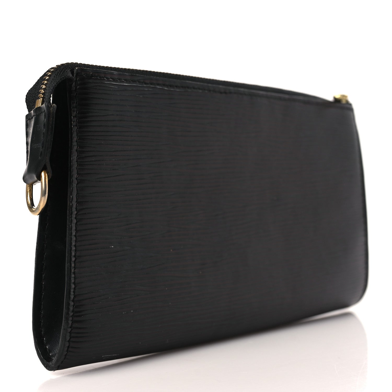 Louis Vuitton Epi Pochette Accessories 21 Black 3 of 5