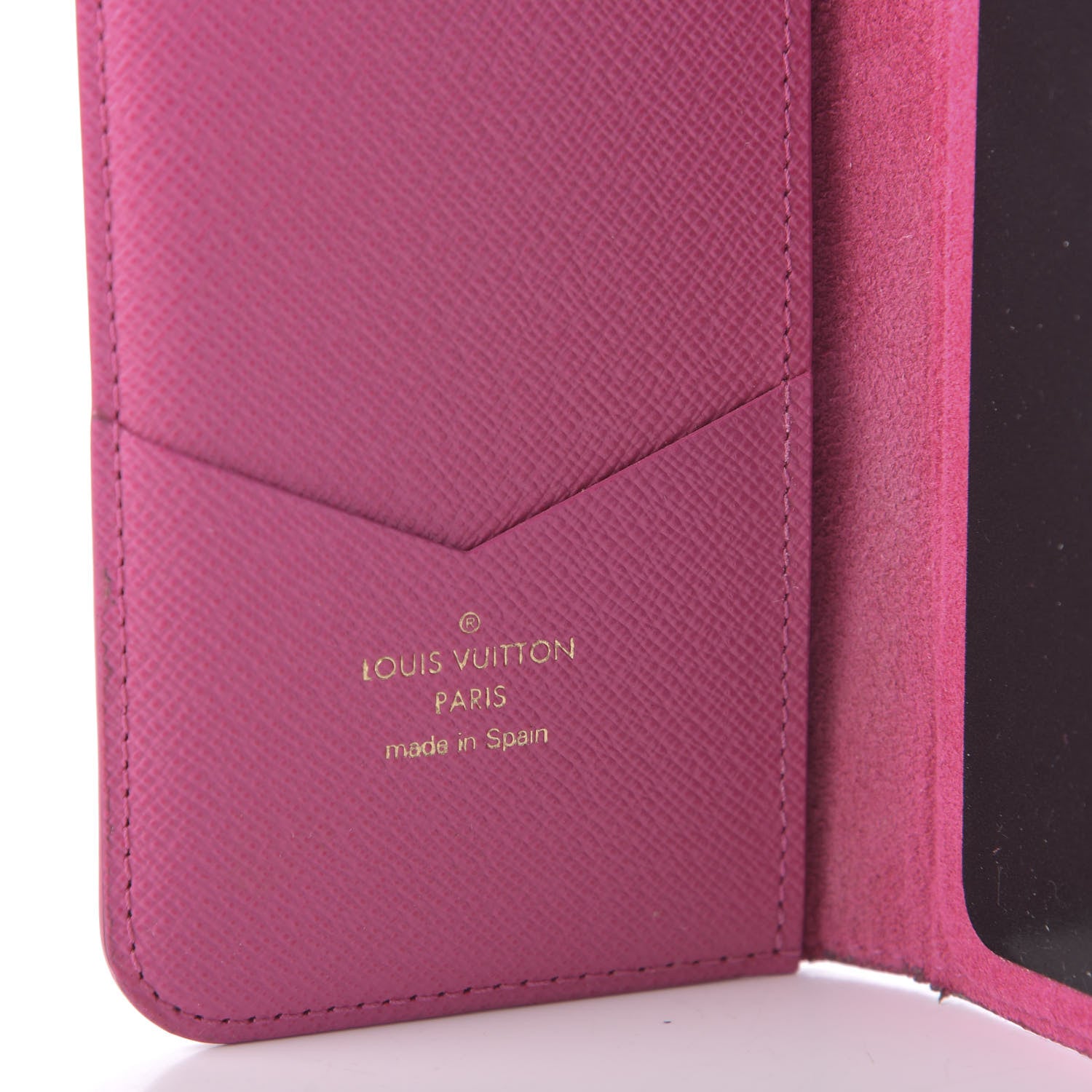Louis Vuitton Monogram iPhone X Folio Case Rose Pop 9 of 10