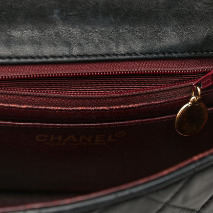 Chanel Lambskin Quilted Mini Square Flap Bag Black 14 of 35