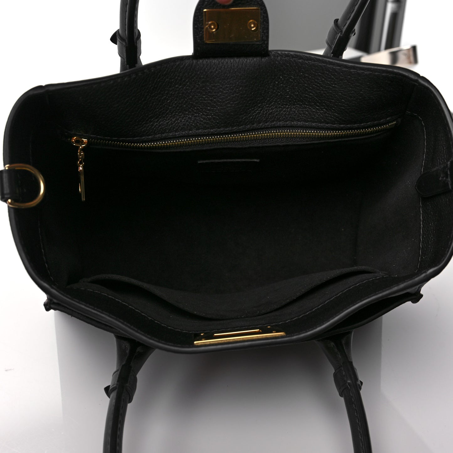 Calfskin Monogram On My Side PM Black