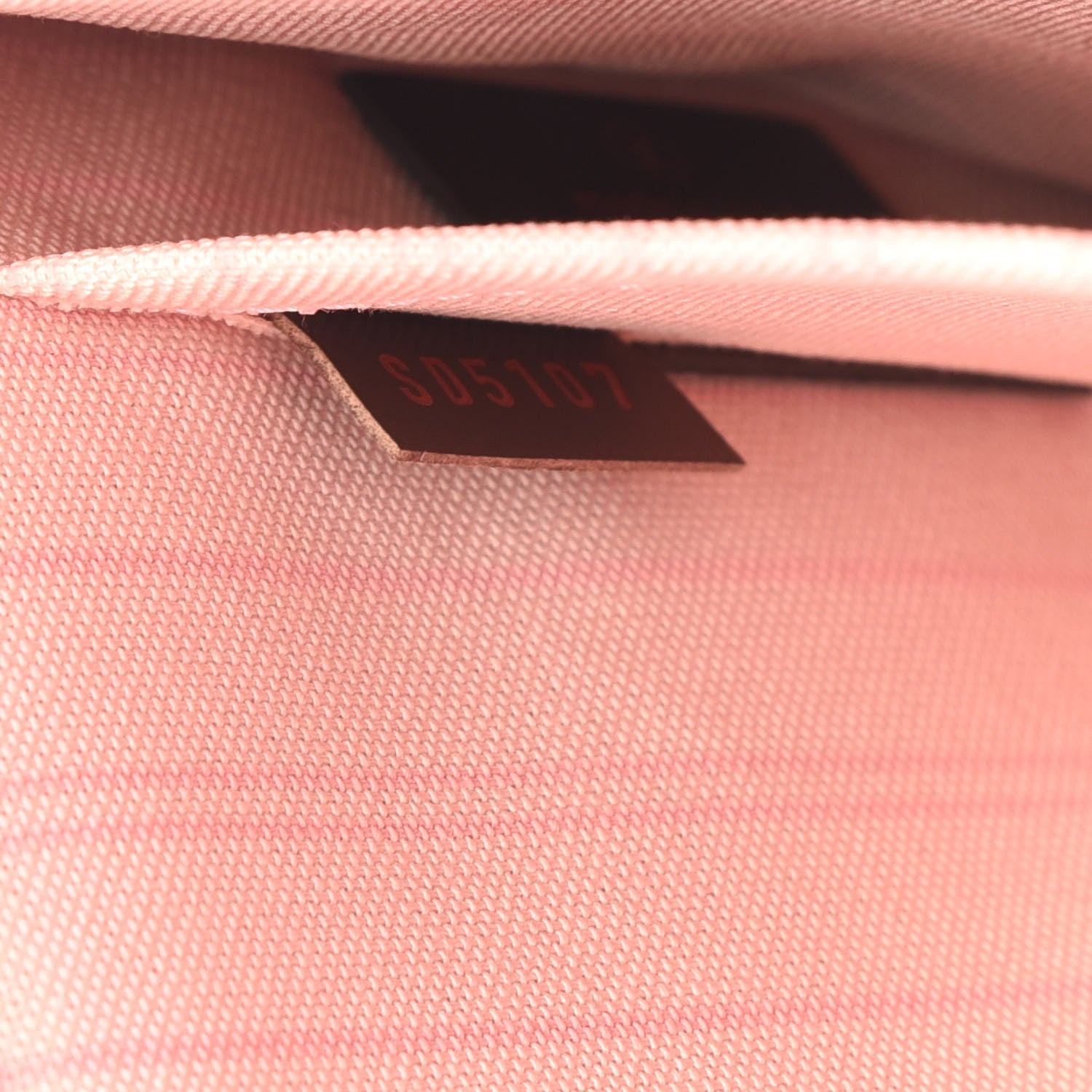 Louis Vuitton Damier Ebene Neverfull MM GM Pochette Rose Ballerine 9 of 10