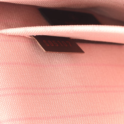 Louis Vuitton Damier Ebene Neverfull MM GM Pochette Rose Ballerine 9 of 10