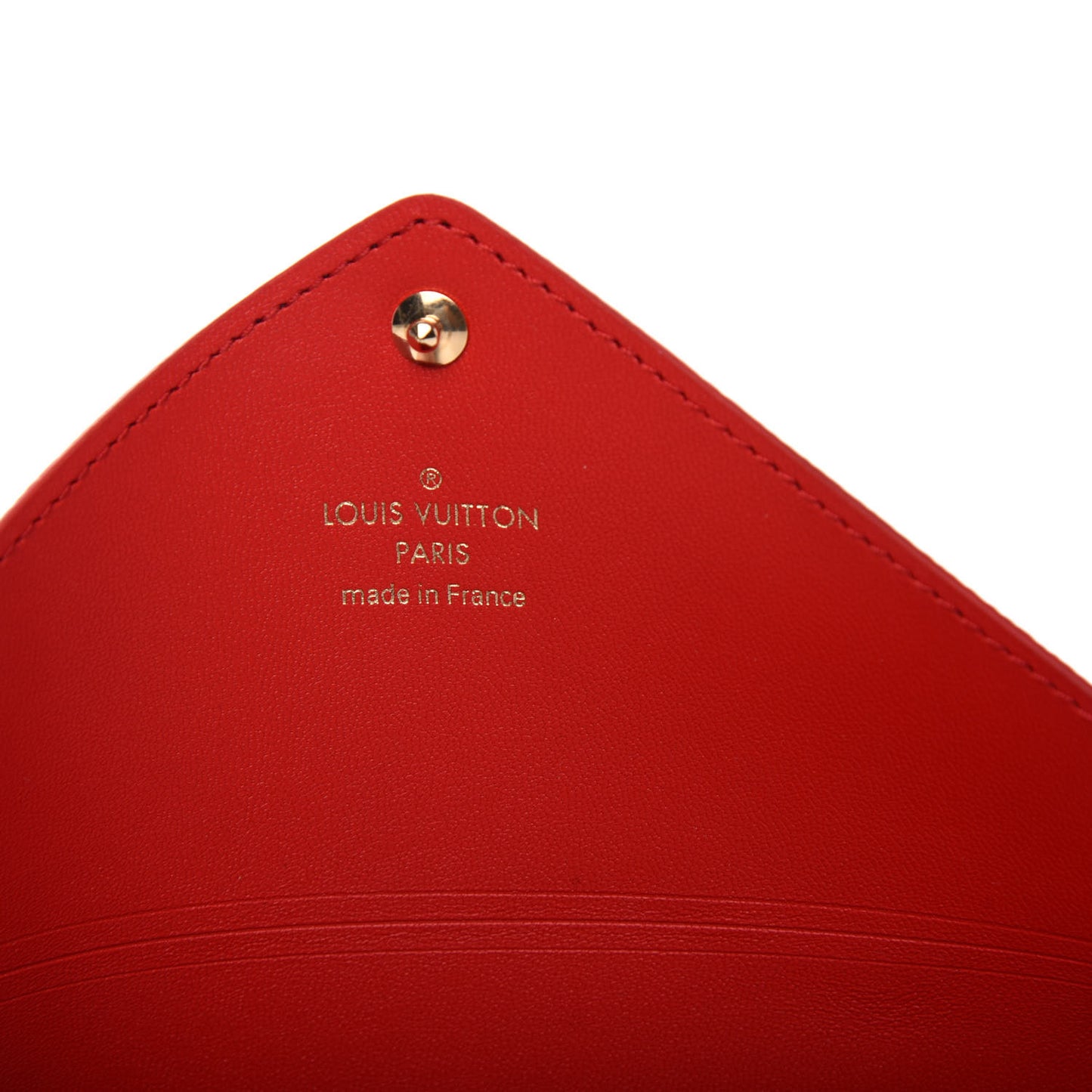 Monogram Medium Kirigami Pochette Insert Coquelicot