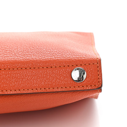 Hermes Chevre Mysore Karo GM Orange 9 of 12