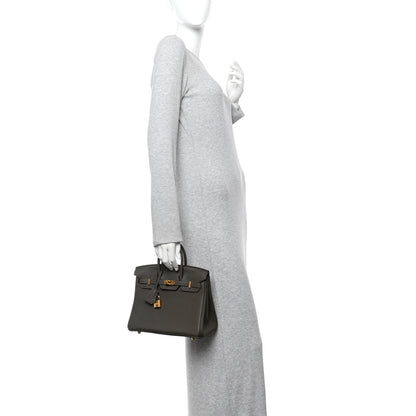 Hermes Togo Birkin 25 Eucalyptus 2 of 11