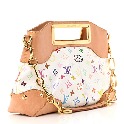 Louis Vuitton Monogram Multicolor Judy MM White 3 of 20