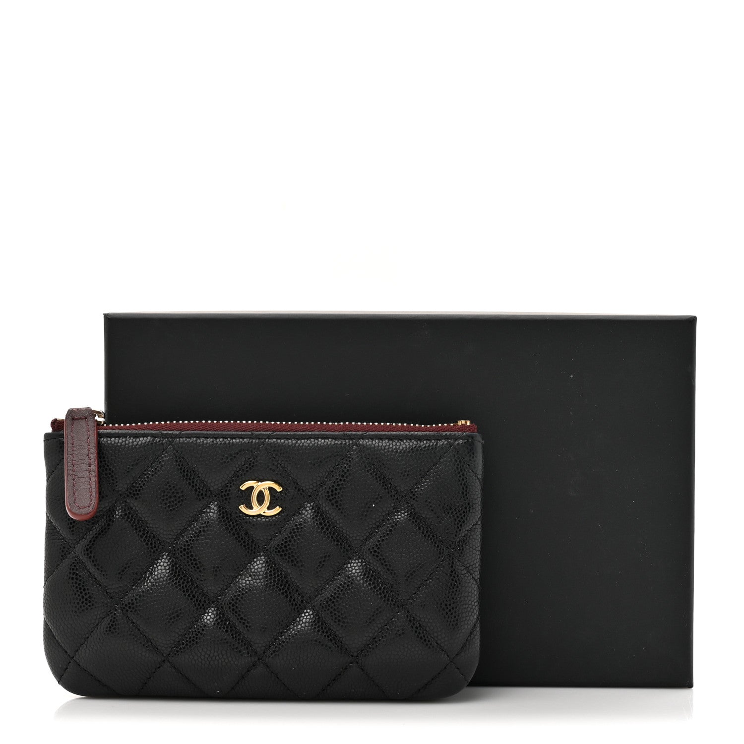 Chanel Caviar Quilted Small Pouch Black 12 of 12
